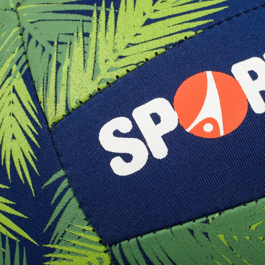 Neoprenboll 22 cm | Grön/Blå För inomhus och utomhusspel Strl 5 