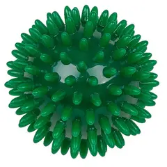 Piggball med myke pigger 7 cm 1 stk gr&#248;nn massasjeball