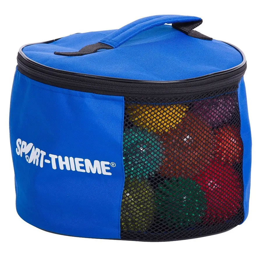 Piggballsett med bag Oppbevaringsbag med 24 piggballer 