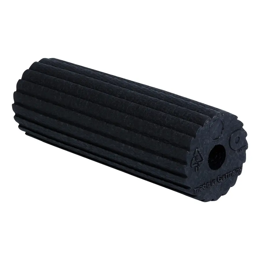 Blackroll Fascia Mini Flow Massagerulle | 5,5 x 15 cm | Svart 