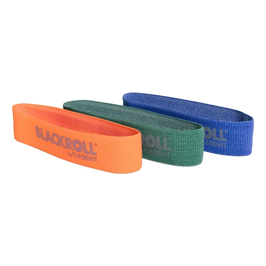 Blackroll® Loop Band Set Rehabband i textil 