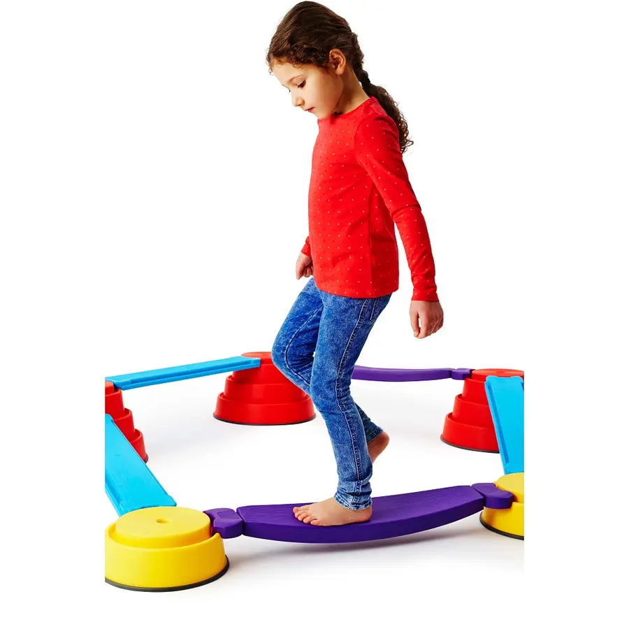 Gonge balansbana 10 delar Gonge Build N' Balance 