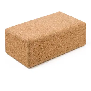 Yoga Block Kork fr&#229;n Sport-Thieme 23x7,5x12 cm