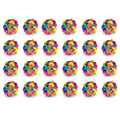 Reaction Ball 24 st Rainbow balls| Regnbågsbollar
