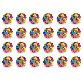 Reaction Ball 24 st Rainbow balls| Regnb&#229;gsbollar