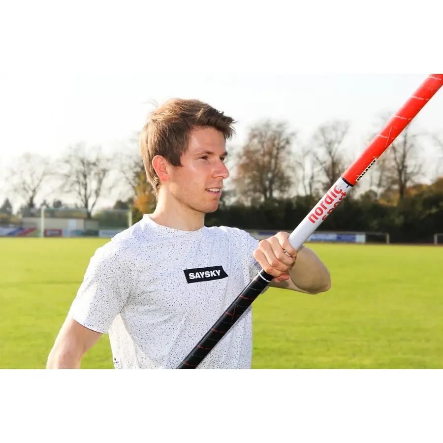 Längd: 3,35 m | Max belastning: 41 kg Stav till träning och tävling Junior 
