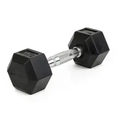 Hantel Sexkantig Gummibelagd 4 kg