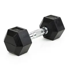 Hantel Sexkantig Gummibelagd 6 kg