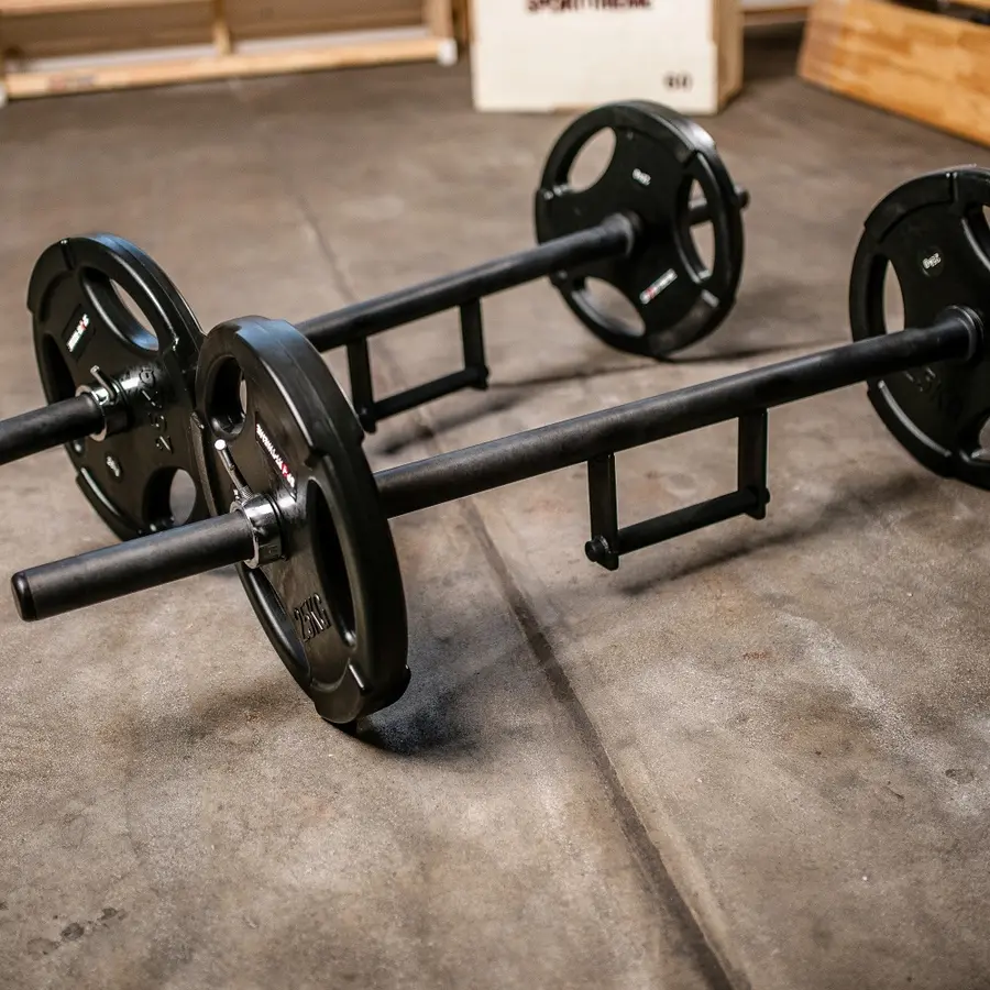 Farmers Walk Bar 50 mm Skivstång med handtag | 152 cm 