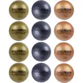 Skumbollspaket Sp&#246;kboll Dragonskin 16 cm Gr&#228;nsbr&#228;nnboll | Dodgeboll 12 st