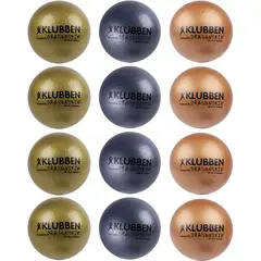 Skumbollspaket Sp&#246;kboll Dragonskin 16 cm Gr&#228;nsbr&#228;nnboll | Dodgeboll 12 st