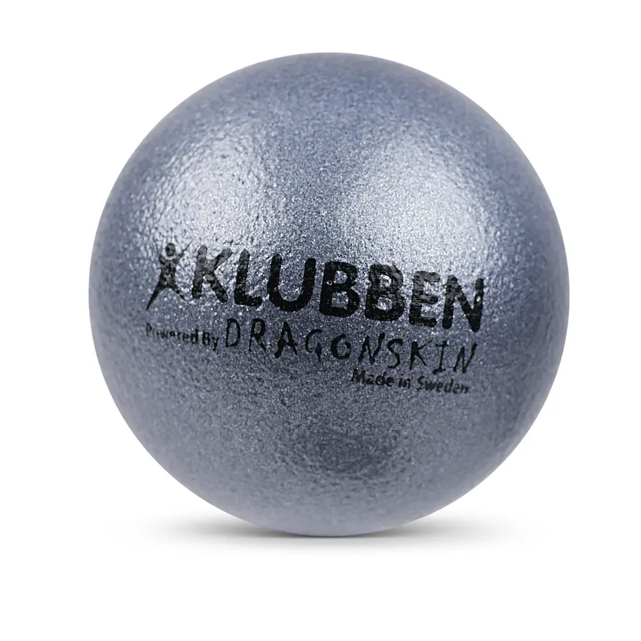 Skumboll Spökboll Dragonskin 16 cm Gränsbrännboll| Dodgeboll | Silver 