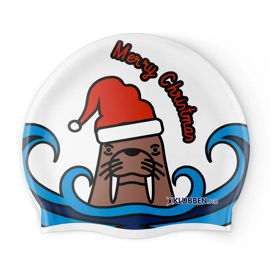 Badmössa Jul | Säl Julbadmössa Klubbenlogga 