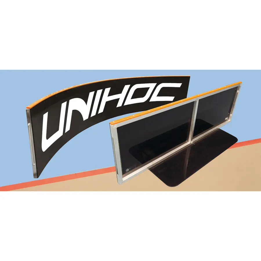 Innebandysarg | Premium |  IFF godkänd Unihoc | Inkluderar 2 transportvagnar 