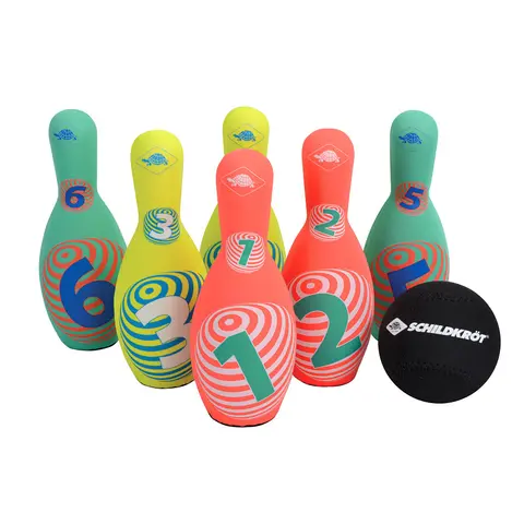 Bowlingset Neopren Bowling med mjuka k&#228;glor