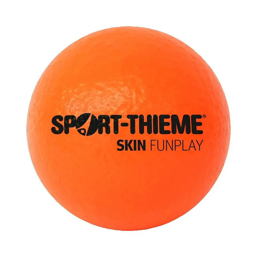 Softball Skin Funplay 14 cm Skumball med PU-trekk i ass.farger 