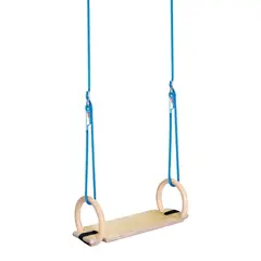 Ringar Sport-Thieme med gungbr&#228;da Komplett med takf&#228;ste | Max 60 kg