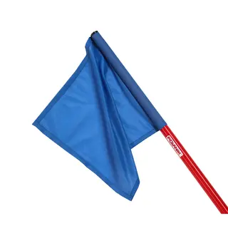Domarflagga Polanik Flagga f&#246;r friidrottst&#228;vlingar Bl&#229;