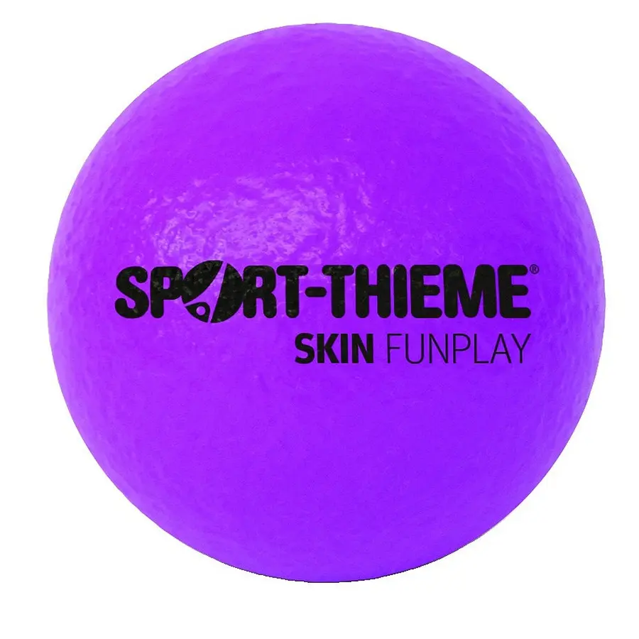 Softball Skin Funplay 14 cm Skumball med PU-trekk i ass.farger 