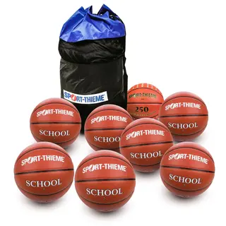 Basketbollar av högkvalitet 8 st Dubbla innerblåsorför lång hållbarhet