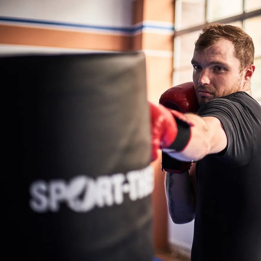 Stående boxningssäck justerbar höjd Heavy Boxing Trainer 