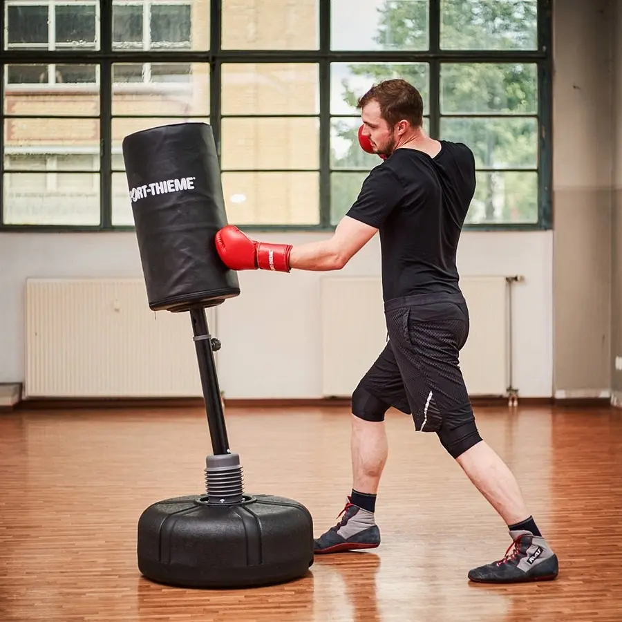 Stående boxningssäck justerbar höjd Heavy Boxing Trainer 