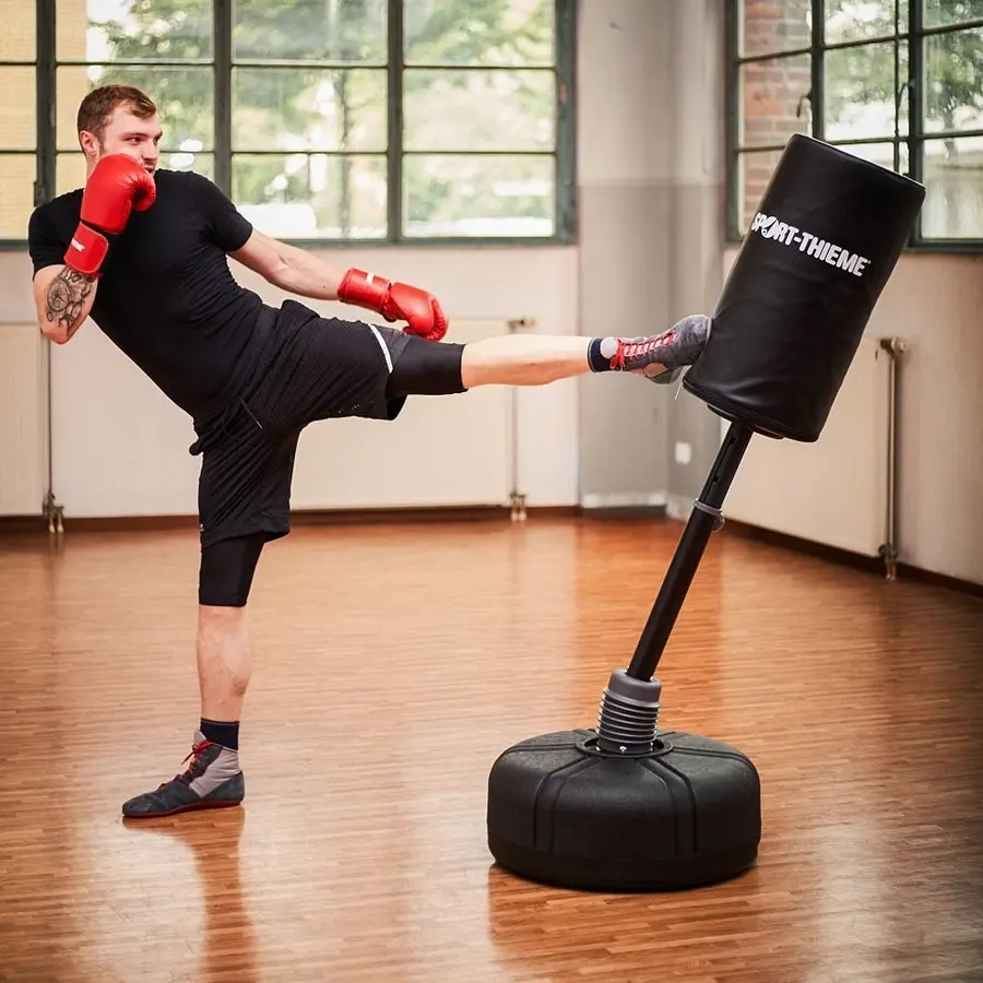 Stående boxningssäck justerbar höjd Heavy Boxing Trainer 