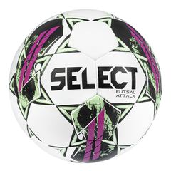 Futsalboll Select Attack Vit/Rosa Inomhus träningsboll