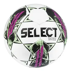 Futsalboll Select Attack Vit/Rosa Inomhus tr&#228;ningsboll