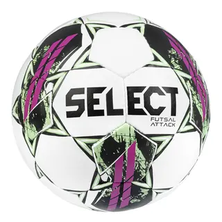 Futsalboll Select Attack Vit/Rosa Inomhus tr&#228;ningsboll