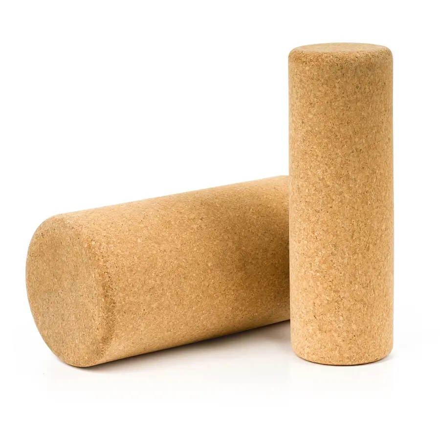 Yogarulle i kork  30x10 cm Fasciarulle 
