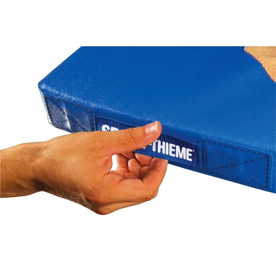 Turnmatte Super basis blå Kategori 3 | 150x100x6 cm | Nupper 