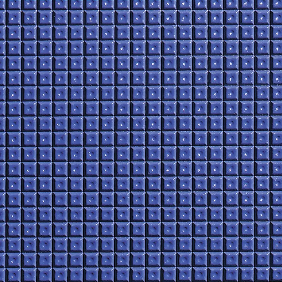 Gymnastikmatta Super Bas Blå 150x100x8 cm | 14 kg | Nopprad undersida 