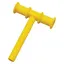 Tuggrör gul 8 cm | 6-24 månader 