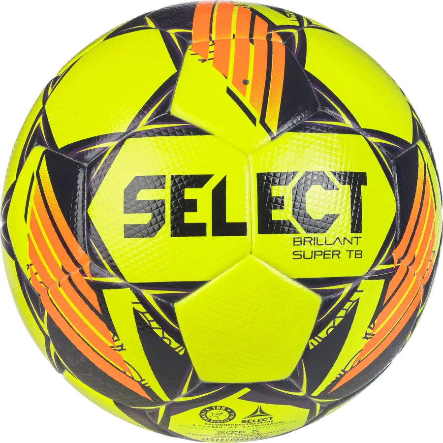 Fotboll Select Brillant Super TB V23 FIFA Quality Pro Matchboll Vit/Röd 