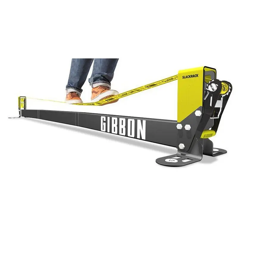 Gibbon Slackline "Slack Rack Classic" Komplett med Gibbon Slackline - L: 4,5 m 