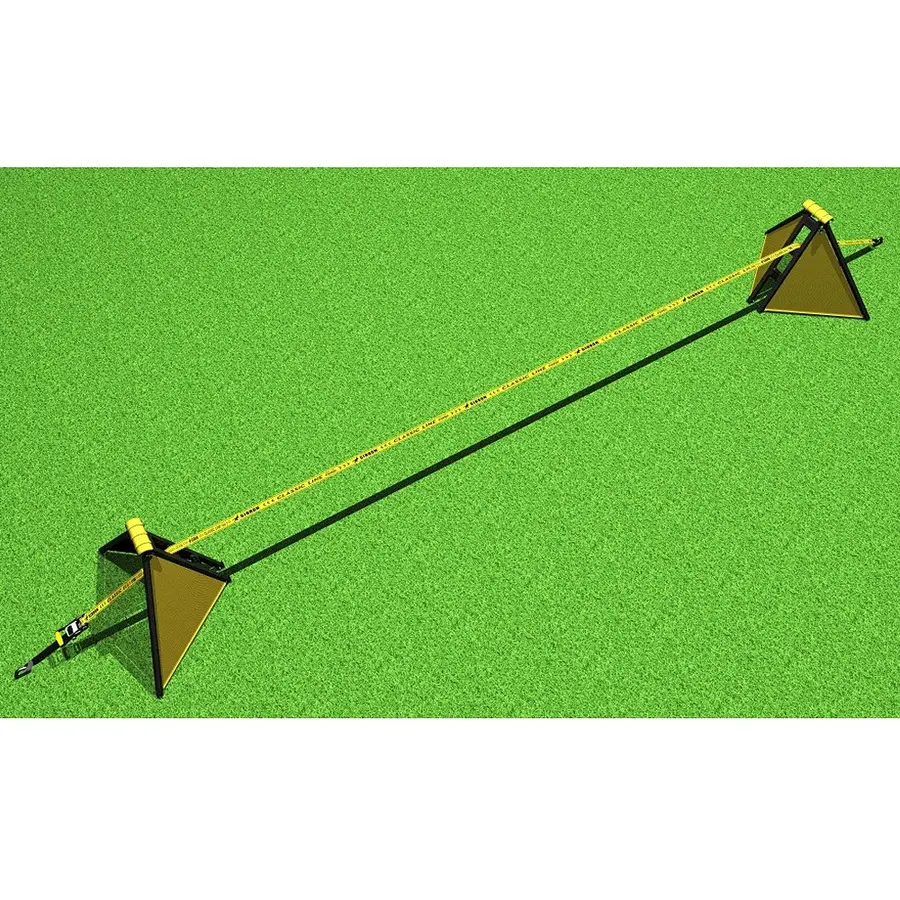 Gibbon® Slackline-Set Independence Kit Ideell for utendørs bruk 