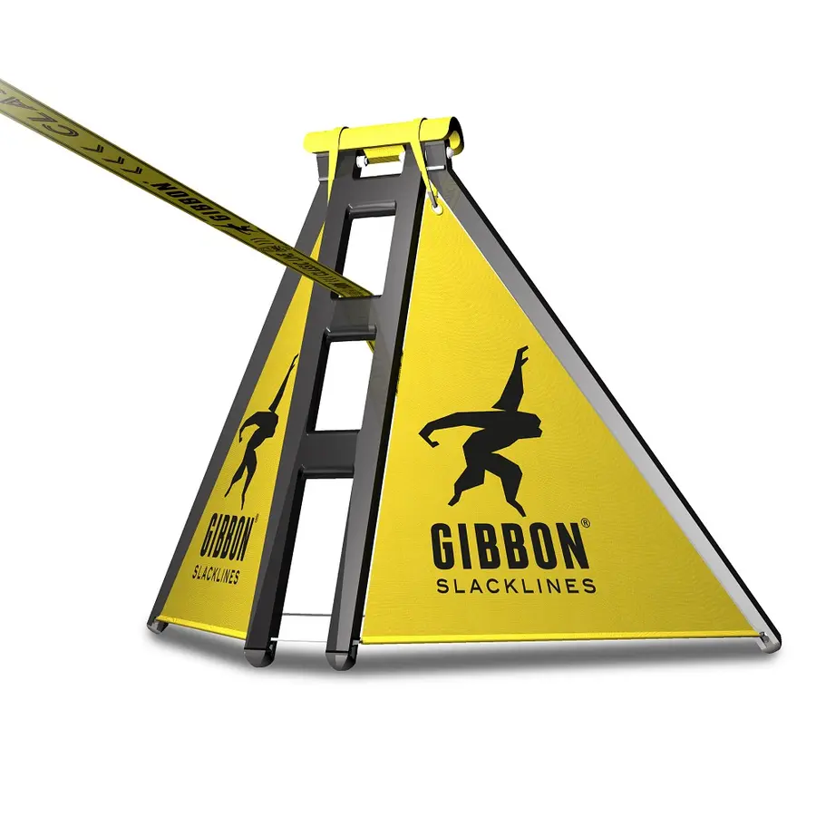 Gibbon Slack Frame Stöd under Slackline 