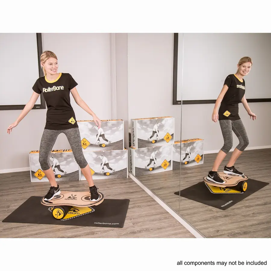RollerBone 1.0 Pro Set Skateboard på rulle | Balansbräda 