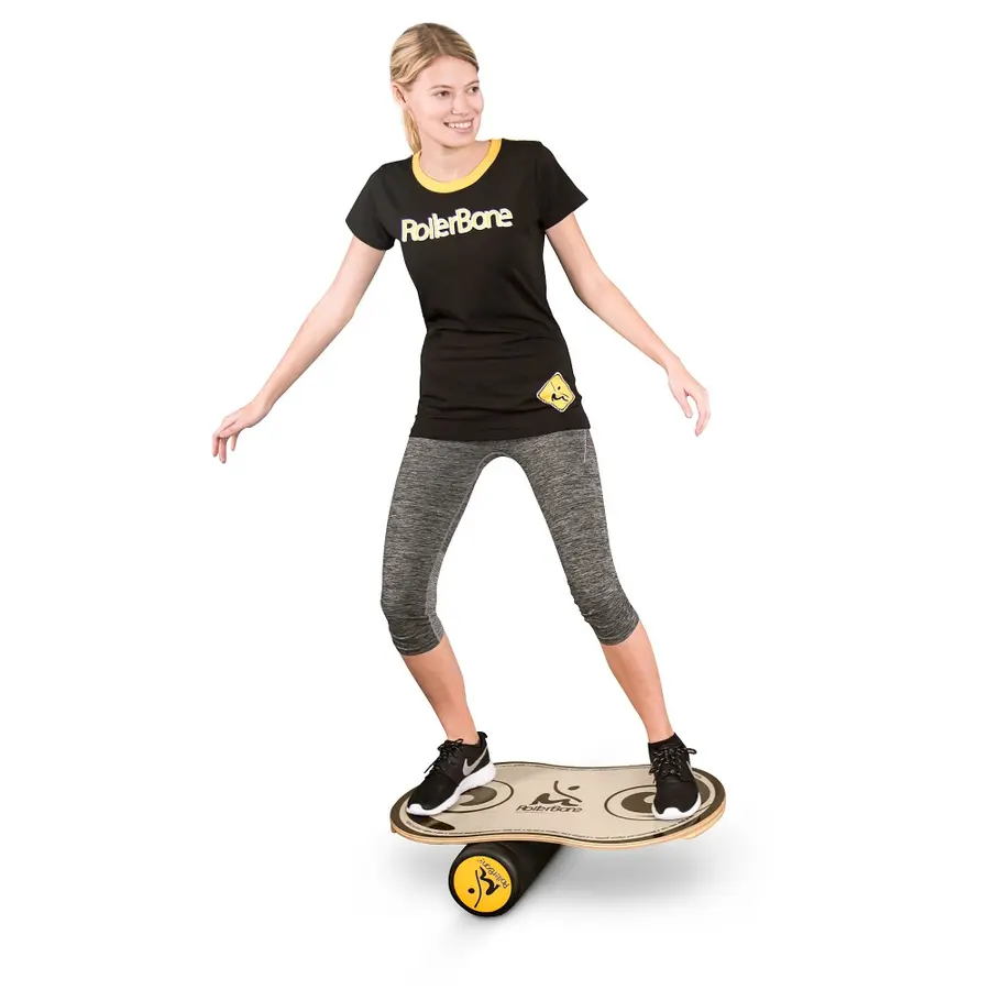 RollerBone 1.0 Pro Set + Softpad Skateboard på rulle | Balansbräda 