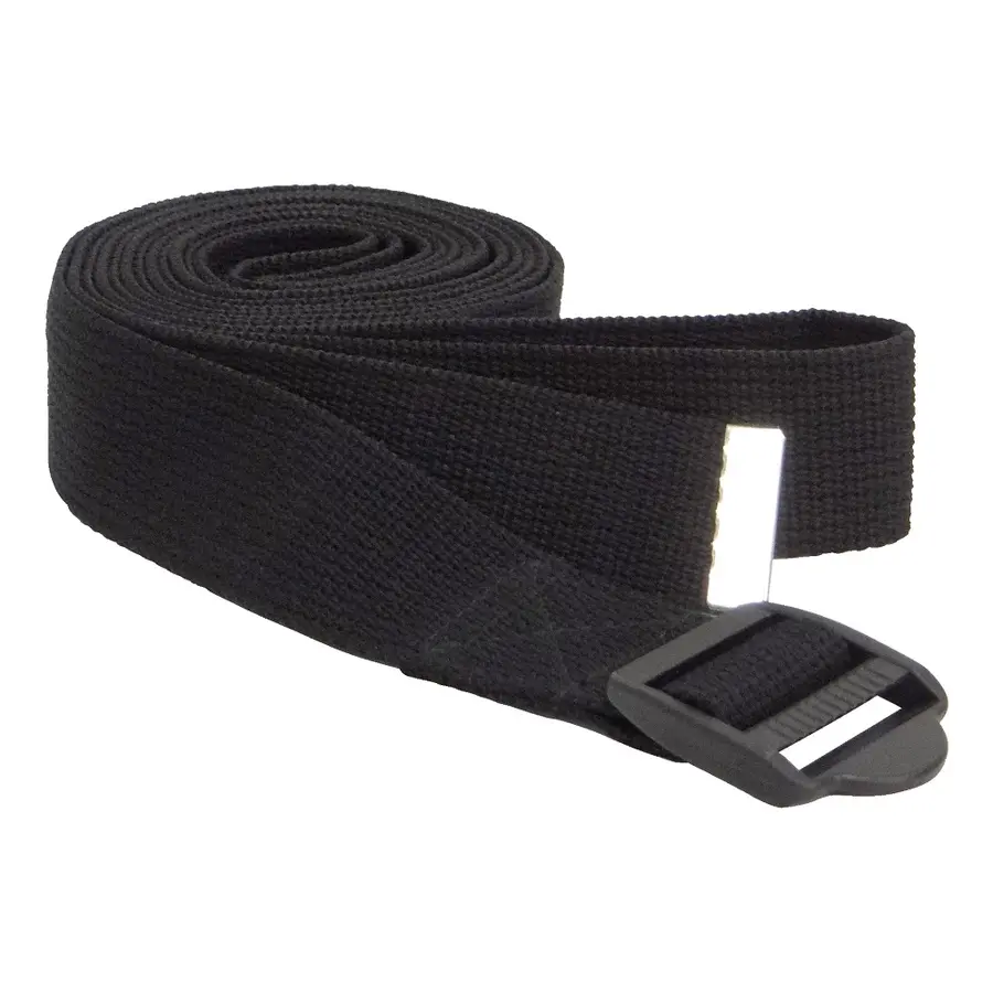 Yogabälte med justerbart spänne 244 cm 