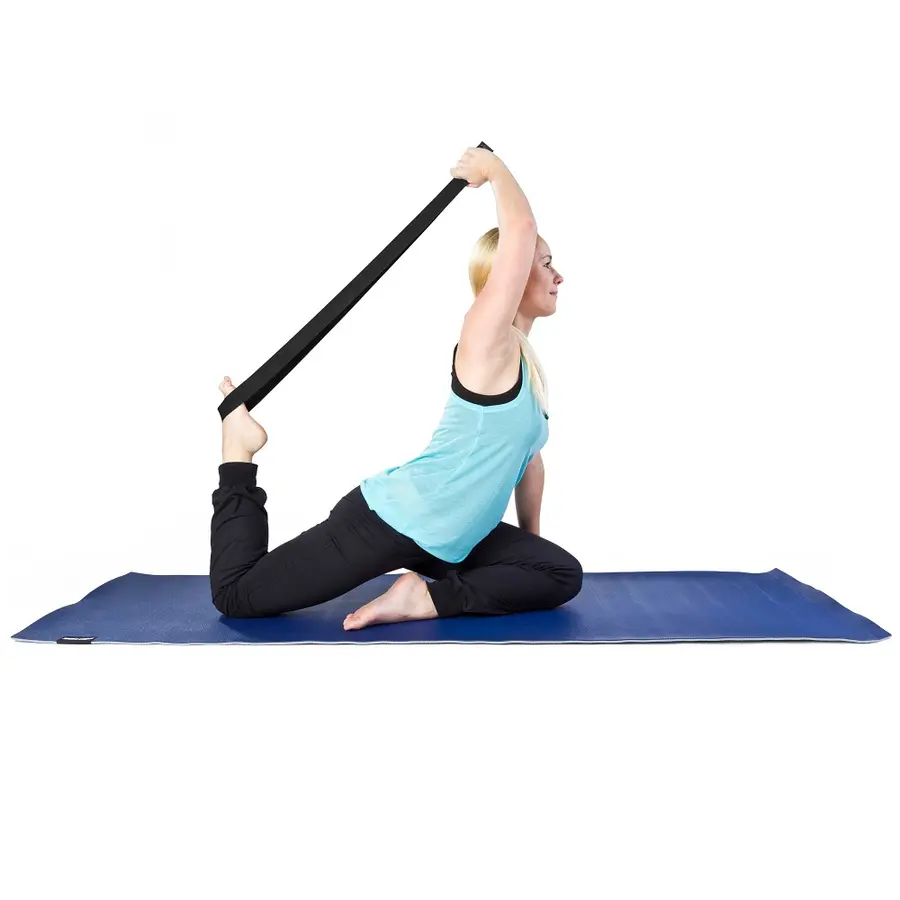 Yogabälte med justerbart spänne 244 cm 