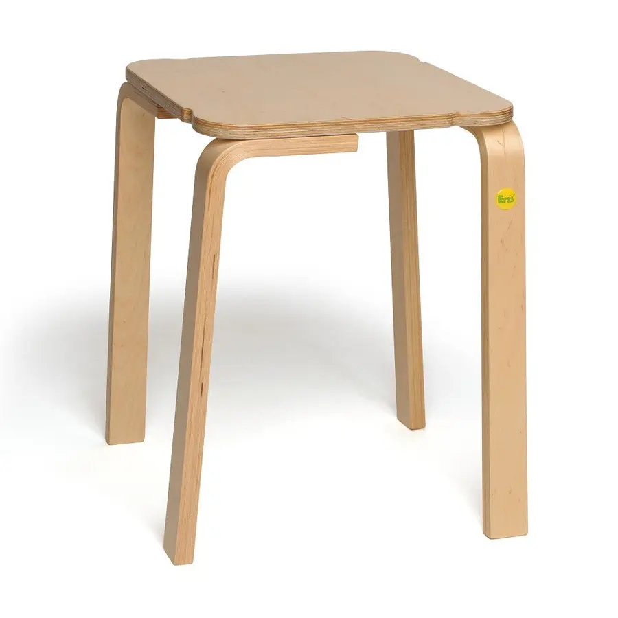 Träpall Erzi 48 cm Tålig gymnastikpall 