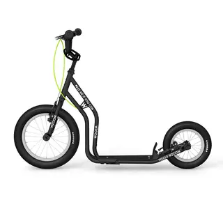 Yedoo Wzoom New Sparkcykel Svart Kickbike med stora hjul