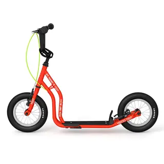 Yedoo Tidit New Sparkcykel R&#246;d Kickbike med stora hjul