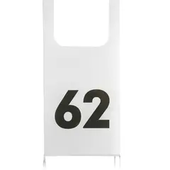 Startnummer tv&#229;sidig 1-25 Vattenavvisande material