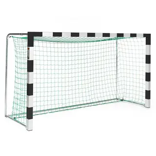 Handbollsm&#229;l | Kort plan| 300x160cm 1 st | Vikbara n&#228;tbyglar med n&#228;t | Svart