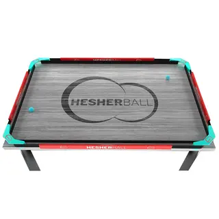Hesherball Gj&#248;r om bordet til et spillebord