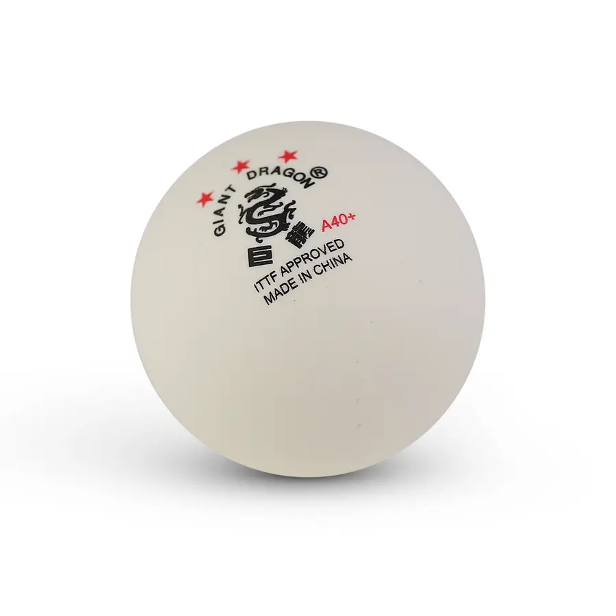 Bordtennisbollar Giant Dragon ABS40+ 6 st | ITTF godkända 