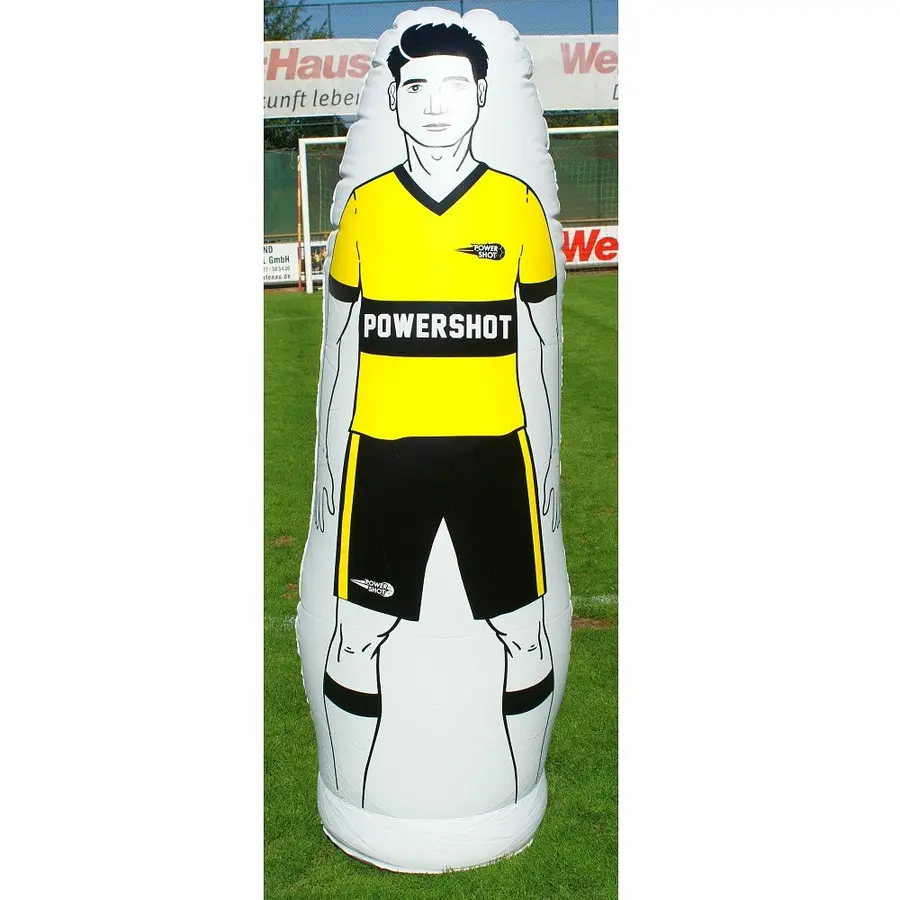 Power Shot Air Dummy 205cm Frisparksdocka Uppblåsbar frisparkfigur 